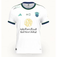 Camisa de Futebol Al-Ahli Riyad Mahrez #7 Equipamento Secundário 2023-24 Manga Curta